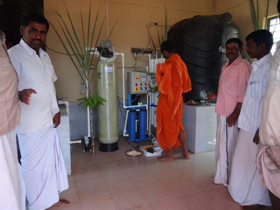 Villagers Collecting Pure Water